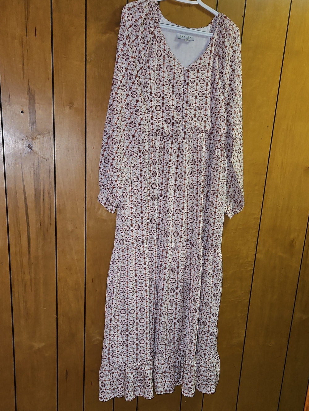 Hayden LA Women's Floral Long Sleeve Maxi Dress
